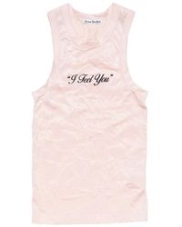 Acne Studios - Printed Tank Top - Lyst