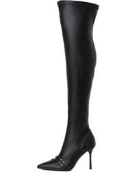 Karl Lagerfeld - Stiefel mit spitzer Kappe - Lyst