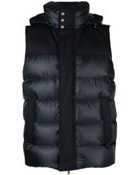 Herno - フーデッド キルティングベスト - Lyst