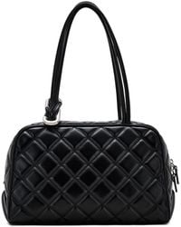 Marc Jacobs - The Quilted Leather Dual Satchel Bag - Lyst