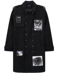 RTA - Julian Patch-Detail Trench Coat - Lyst