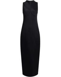 KHAITE - Shoshanna Bustier-Shape Maxi Dress - Lyst