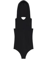 Courreges - Illusion Body Mit Kapuze - Lyst