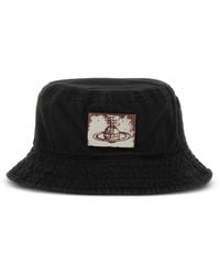 Vivienne Westwood - Logo Cotton Bucket Hat - Lyst