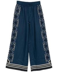 Sea - Blaise Print Drawstring Trousers - Lyst