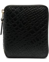 Comme des Garçons - Zip Around Textured Wallet - Lyst