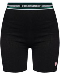 Casablancabrand - Pantalones cortos con logo en la cinturilla - Lyst