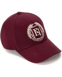 Elisabetta Franchi - Embroidered-Logo Cotton Baseball Cap - Lyst