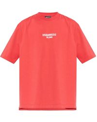 DSquared² - T-Shirt With Logo - Lyst