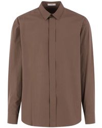 The Row - Nilo Poplin Shirt - Lyst