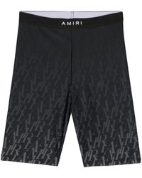 Amiri - Short de sport à logo imprimé - Lyst