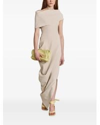 Cortana - Draped Maxi Dress - Lyst