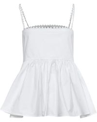 Jacquemus - Traversin Peplum Top - Lyst