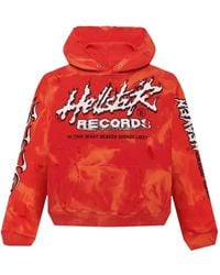 HELLSTAR - Records Distressed Hoodie - Lyst