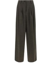 P.A.R.O.S.H. - Powo Pleat-Detail Trousers - Lyst