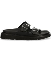 KENZO - Matto Leather Sandals - Lyst