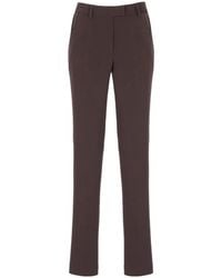 Alberto Biani - Straight-Leg Tailored Trousers - Lyst