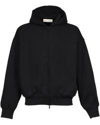 Essentials - Kapuzenjacke Mit Logo-Print - Lyst