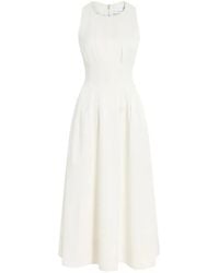 Proenza Schouler - Bronwyn Pleated Sleeveless Midi Dress - Lyst