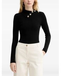 Guess - Priscilla Button-Detail Sweater - Lyst