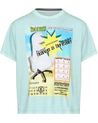 MM6 by Maison Margiela - Crew-Neck T-Shirt - Lyst
