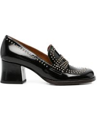Chie Mihara - Stud-Embellished Block-Heel Pumps - Lyst