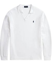 Polo Ralph Lauren - Logo-Embroidered Long-Sleeve T-Shirt - Lyst