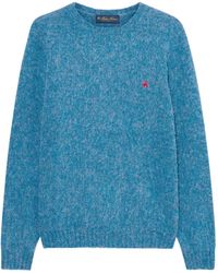 Brooks Brothers - Shetland-Wool Crew-Neck Sweater - Lyst