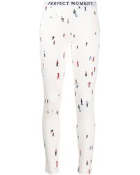 Perfect Moment - Graphic-print Thermal leggings - Lyst
