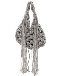 HIBOURAMA - Mini Vannifique Crystal-Embellishment Tote Bag - Lyst