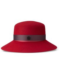 Maison Michel - New Kendall Wool Hat - Lyst