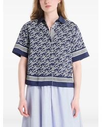 Tommy Hilfiger - Monogram-Print Short-Sleeve Shirt - Lyst