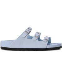 Birkenstock - Florida Fresh Triple-Buckle Flat Sandals - Lyst