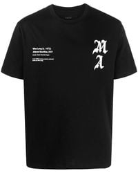 Amiri - X Wes Lang Checker Skull T-Shirt - Lyst