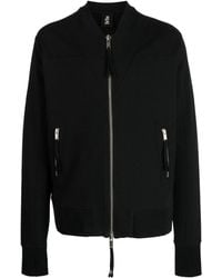 Thom Krom - Band-collar Zip-up Bomber Jacket - Lyst