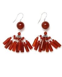 Sophie Buhai - Flamenco Carnelian Tassel Earrings - Lyst