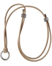 Brunello Cucinelli - Alcantara Glasses Cord With Monili - Lyst