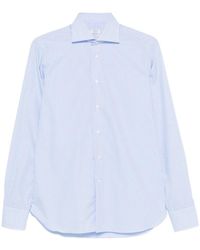 Borriello - Camisa a rayas de algodón - Lyst