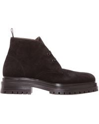 Gianvito Rossi - Lace-Up Desert Boots - Lyst
