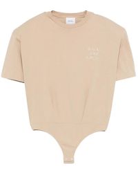 Halfboy - Body Con Eslogan Estampado - Lyst