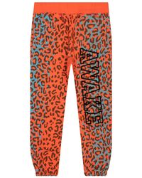 AWAKE NY - レオパード トラックパンツ - Lyst