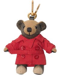 Burberry - Ciondolo Thomas Bear - Lyst