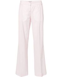 Coperni - Check-pattern Tailored Flared Trousers - Lyst