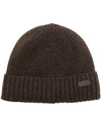 Barbour - Carlton Mütze Mit Logo-Patch - Lyst