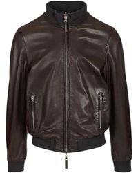 Al Duca d'Aosta - Reversible Leather Jacket - Lyst