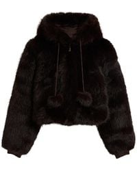 Juicy Couture - Java Hooded Faux-Fur Jacket - Lyst