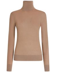 Dolce & Gabbana - Cashmere Turtleneck Pullover - Lyst