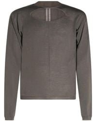 Rick Owens - Tower Cut-Out Detail Sweater - Lyst