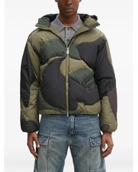 A Bathing Ape - Camouflage-Pattern Quilted Jacket - Lyst