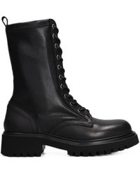 Julie Dee - Lace-Up Combat Boots - Lyst